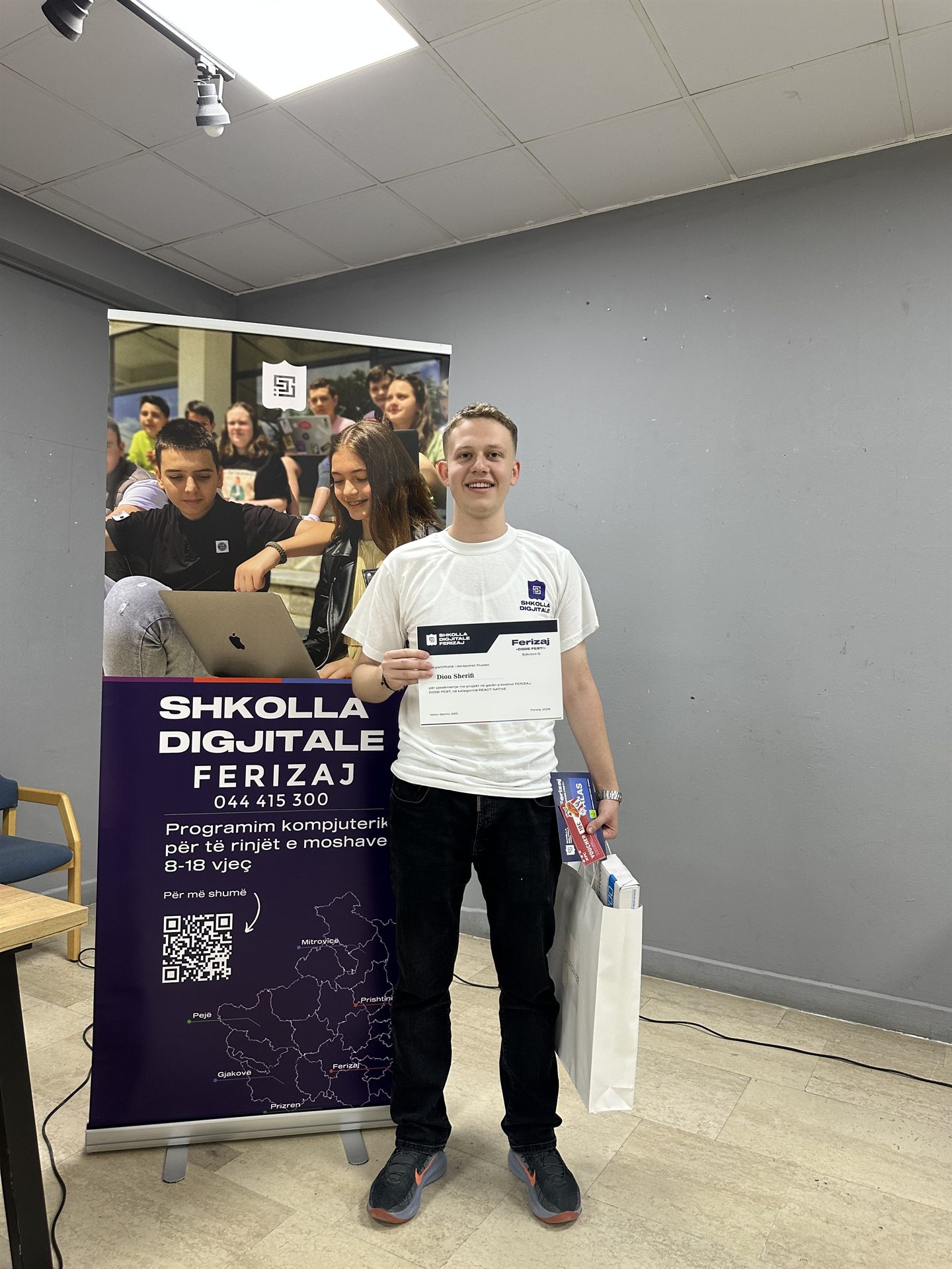 First Place at Ferizaj Code Fest 2026